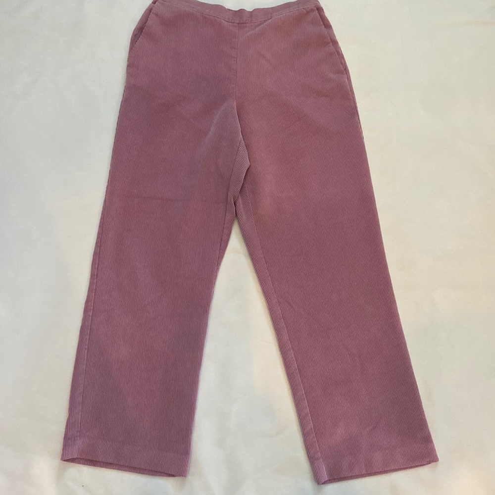 Pink corduroy pants